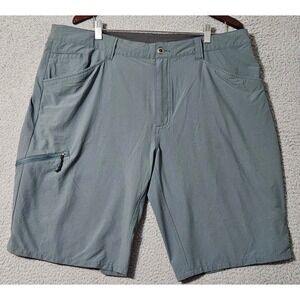 Patagonia Quandary Shorts‎ Mens 40 Gray 11" inseam Zip Pocket Stretch Gorpcore